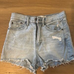 Abercrombie High Rise Denim Short